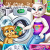 Angela And Ginger Laundry Day