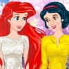 Ariel And Snow White BFFS
