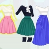 Barbie Loves Pleated Skirts