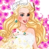 Bride Cinderella And Flower Girl