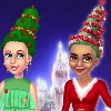 Christmas Tree Inspired Hairstyles