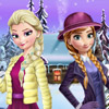 Elsa And Anna Winter Outfit