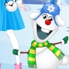 Elsa And Olaf Dressup