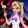 Elsa Anime Dressup