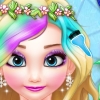 Elsa's Dye Hair Design