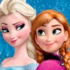 Frozen Sisters At Birthday Party