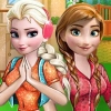 Frozen Sisters Barbecue Party