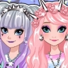 Frozen Sisters Go Pastel Goth