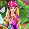 Girls Fix It Rapunzel's Bicycle