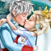 Ice Queen Wedding Kiss