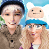 Icy Couples Winter Time