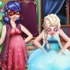 Ladybug And Frozen Elsa Pregnant Wardrobe