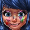 Ladybug Glittery Makeup