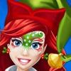 Princess Christmas Face Painting