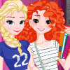Princesses Back To School Lockers