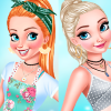 Princesses Cooking Challenge Cake