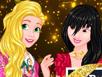 Princesses Festive Winter Looks