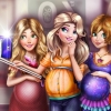 Princesses Pregnant Selfie