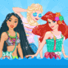 Princesses Summer Pool Party