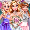 Princesses Wedding Selfie