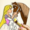Rapunzel Coloring Book