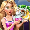 Rapunzel Dish Washing Realife
