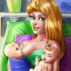 Sleepy Princess Twins Birth
