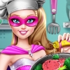 Super Barbie Real Cooking
