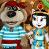 Talking Tom and Angela Halloween Party
